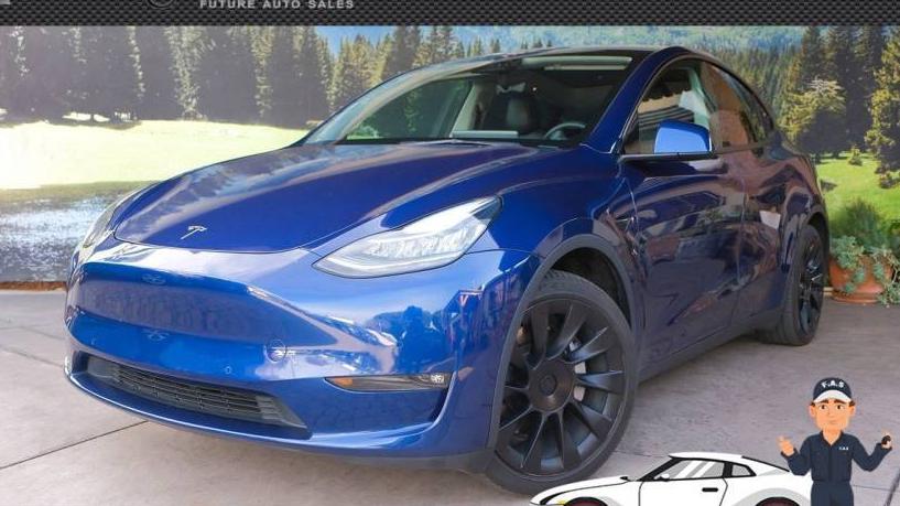 TESLA MODEL Y 2022 7SAYGDEE1NF349643 image